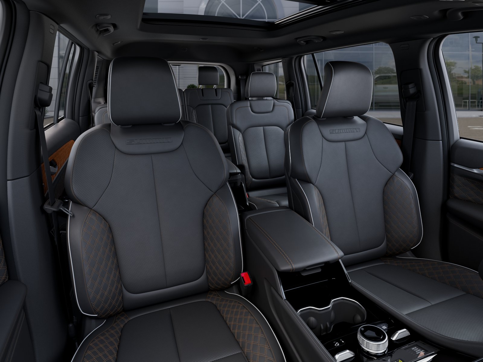 New 2026 Bright White Clear-Coat Exterior Paint Jeep Summit image 42