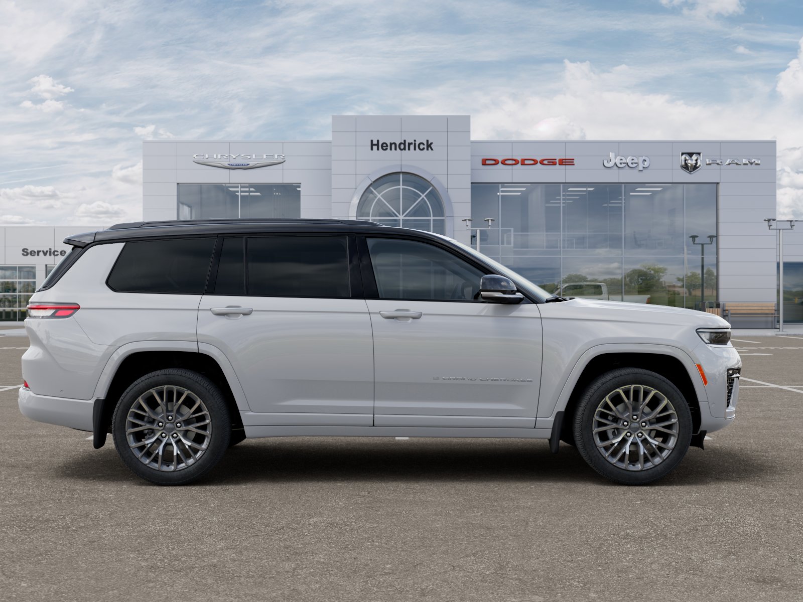 New 2026 Bright White Clear-Coat Exterior Paint Jeep Summit image 47
