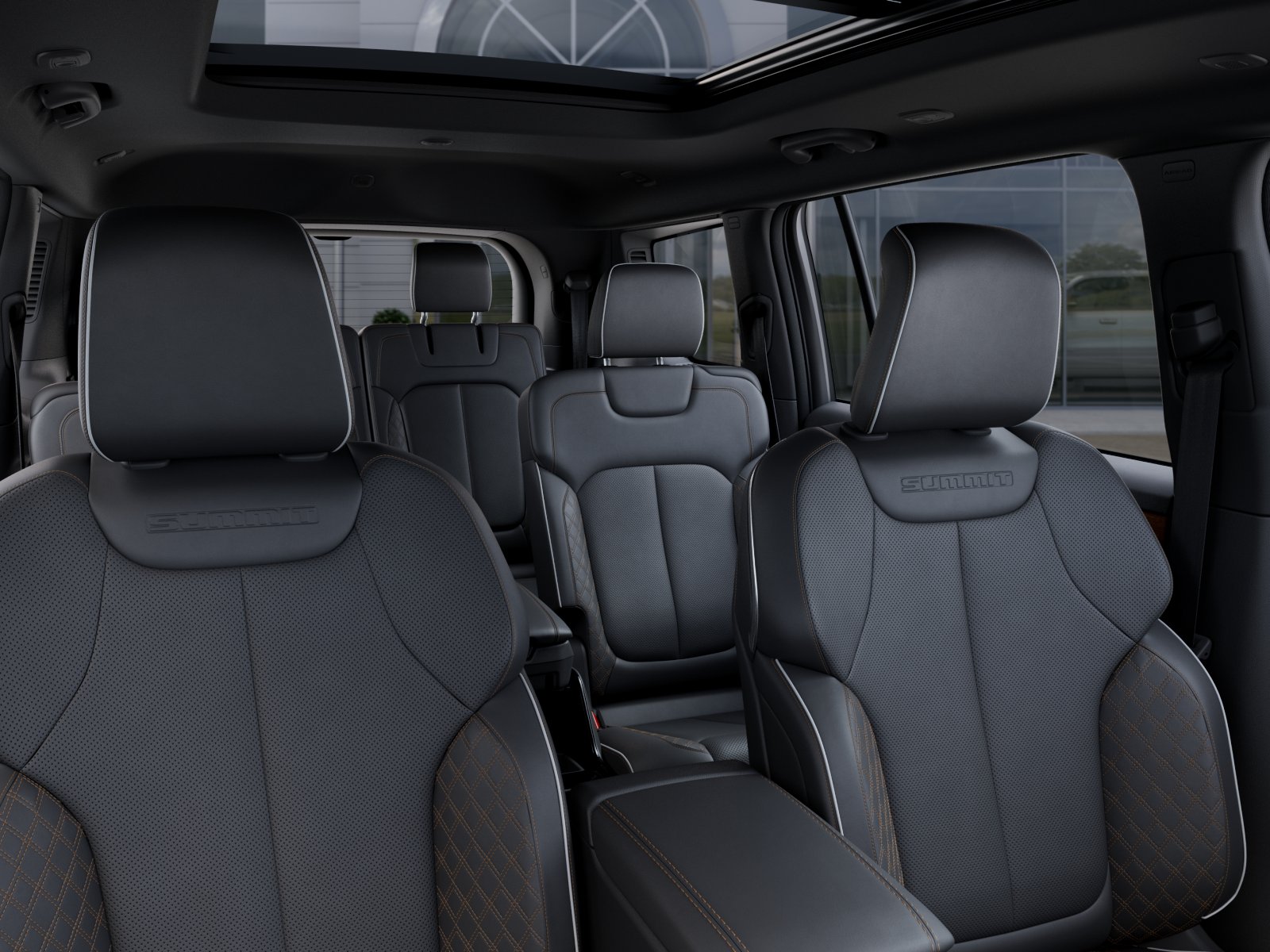 New 2026 Bright White Clear-Coat Exterior Paint Jeep Summit image 52