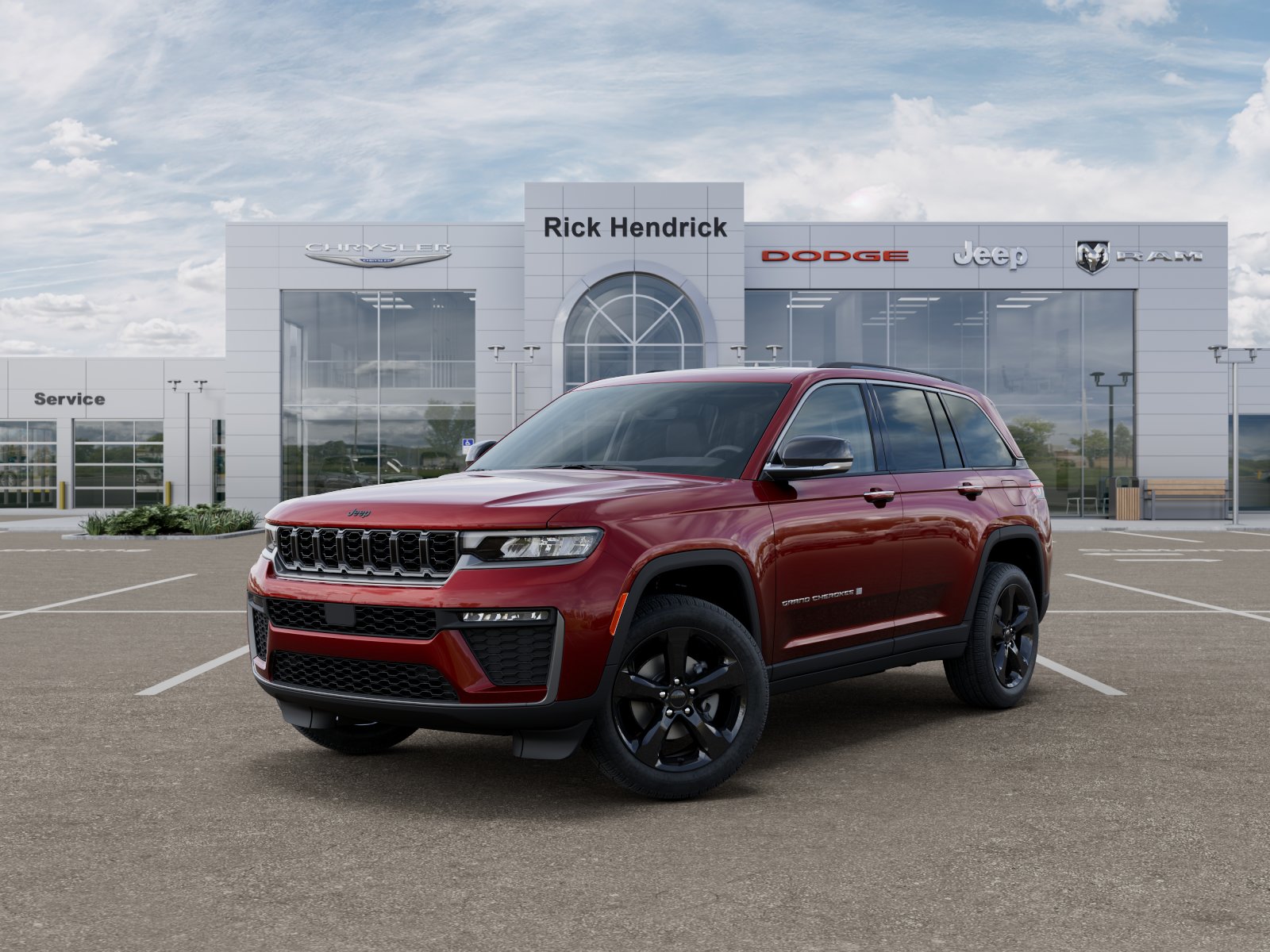 New 2026 Velvet Red Pearl-Coat Exterior Paint Jeep Limited image 38