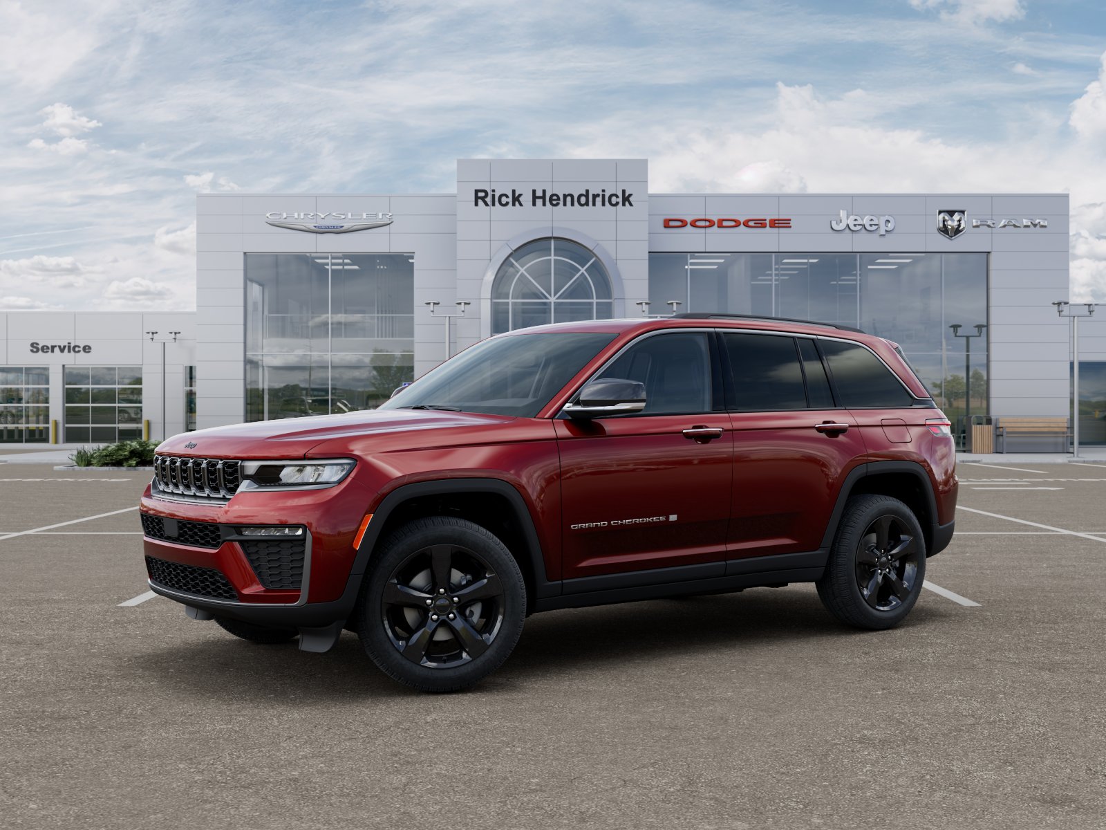 New 2026 Velvet Red Pearl-Coat Exterior Paint Jeep Limited image 39