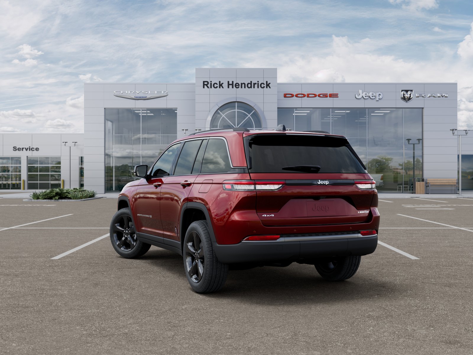 New 2026 Velvet Red Pearl-Coat Exterior Paint Jeep Limited image 40