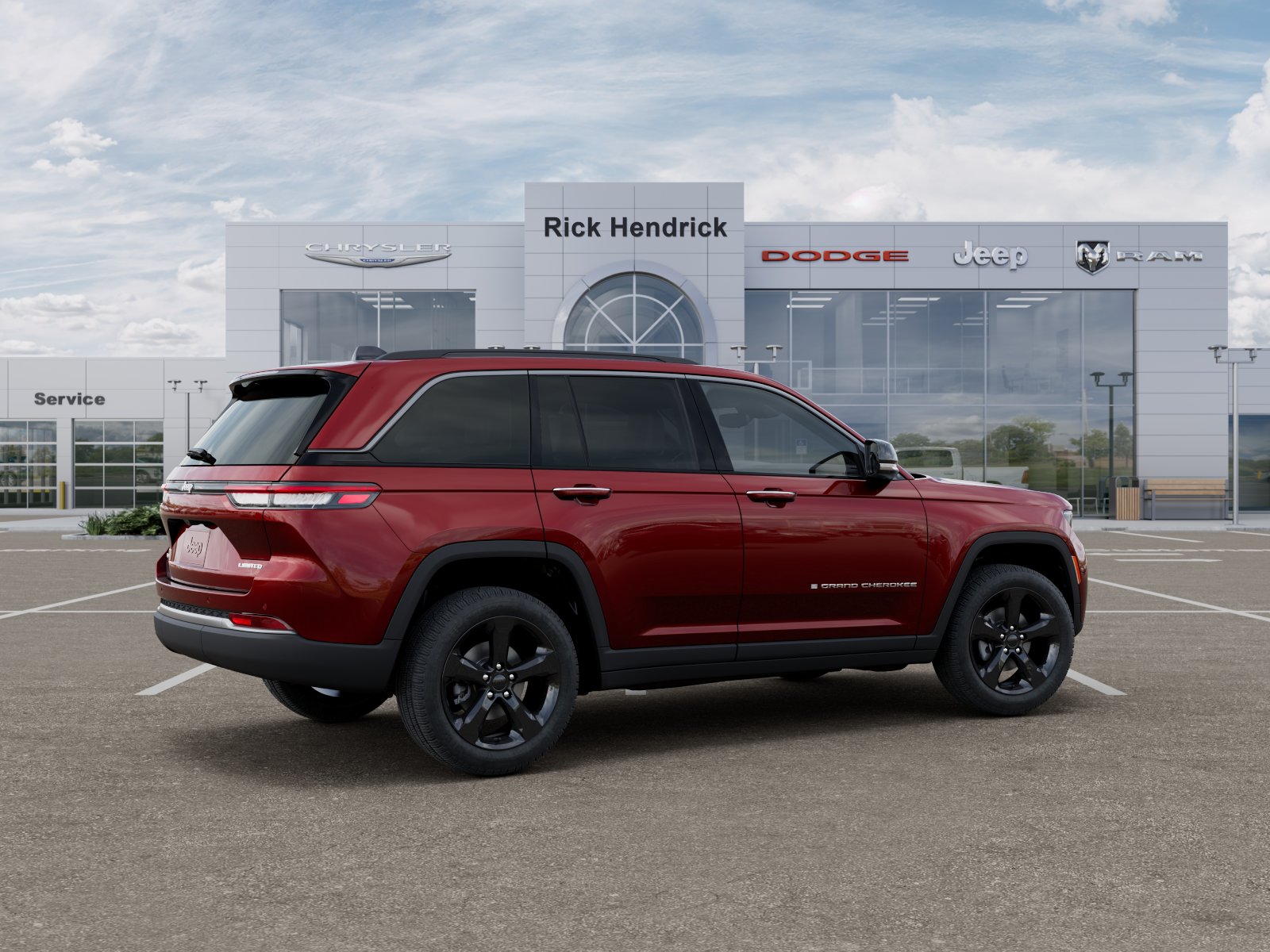 New 2026 Velvet Red Pearl-Coat Exterior Paint Jeep Limited image 41