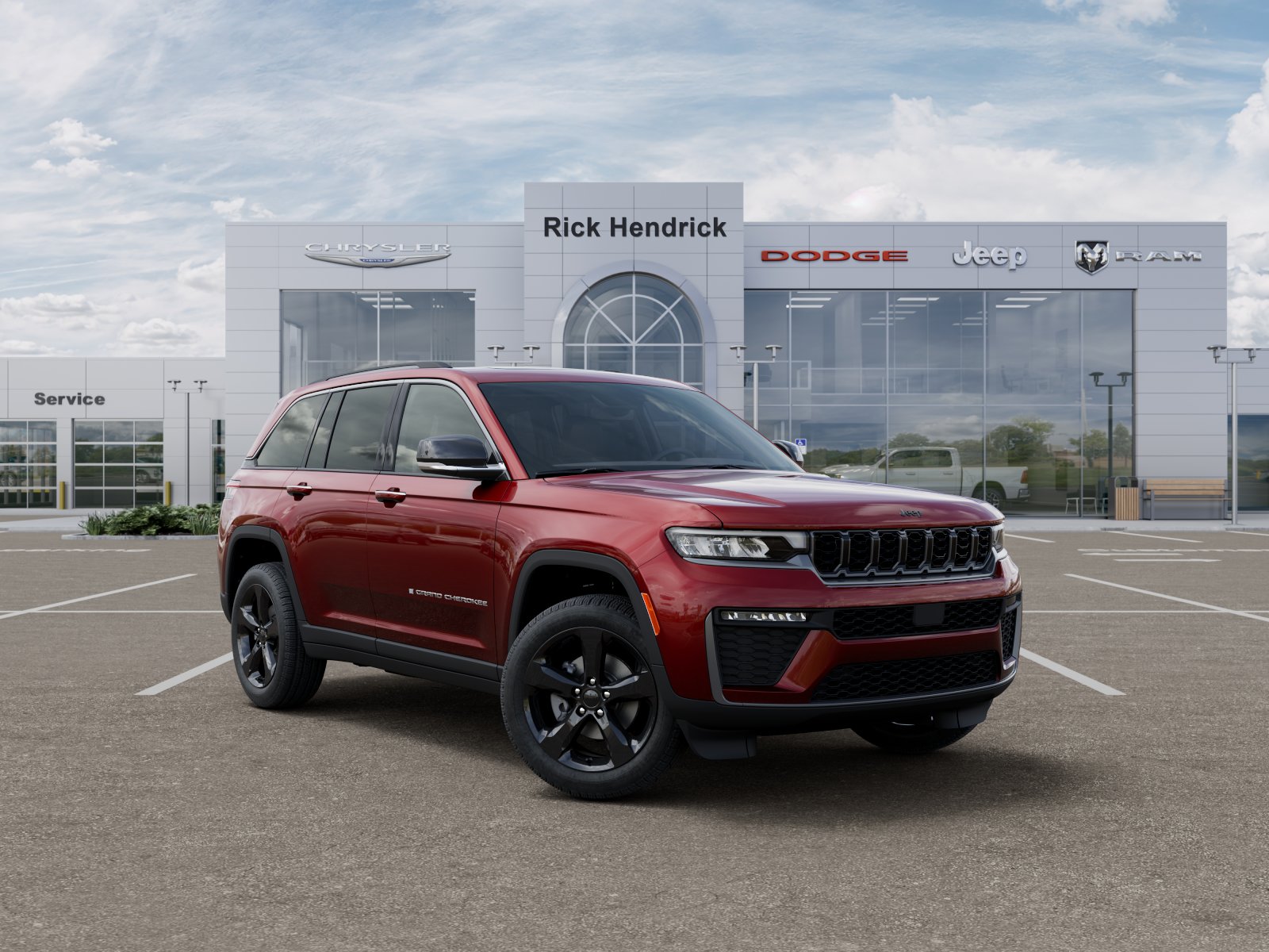 New 2026 Velvet Red Pearl-Coat Exterior Paint Jeep Limited image 37