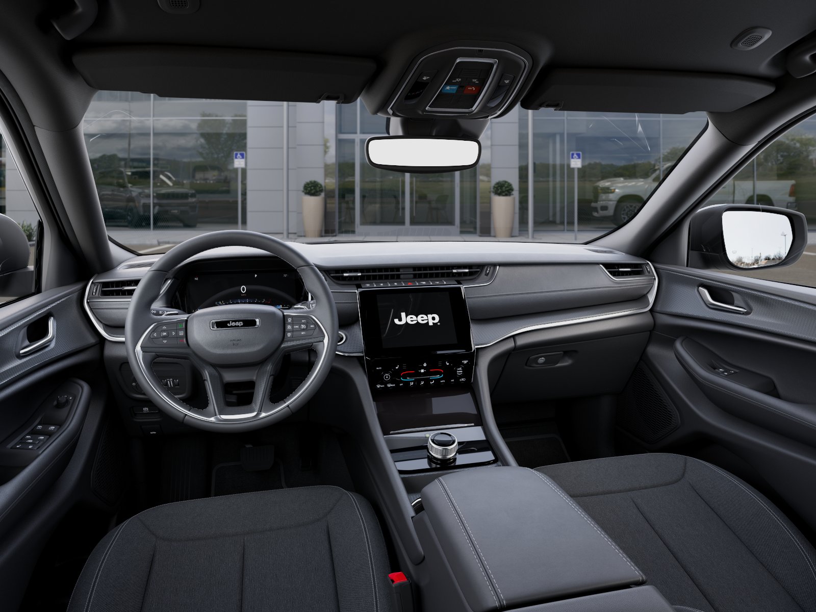 New 2026 Bright White Clear-Coat Exterior Paint Jeep Laredo X image 40