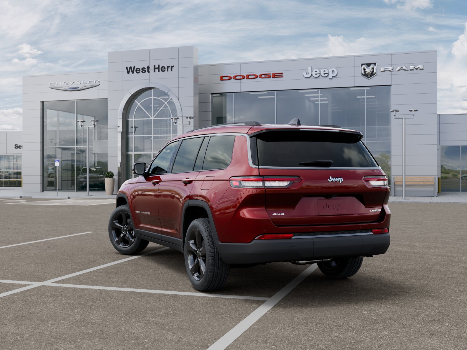 New 2026 Velvet Red Pearl-Coat Exterior Paint Jeep GRAND CHEROKEE L LIMITED 4X4 image 103