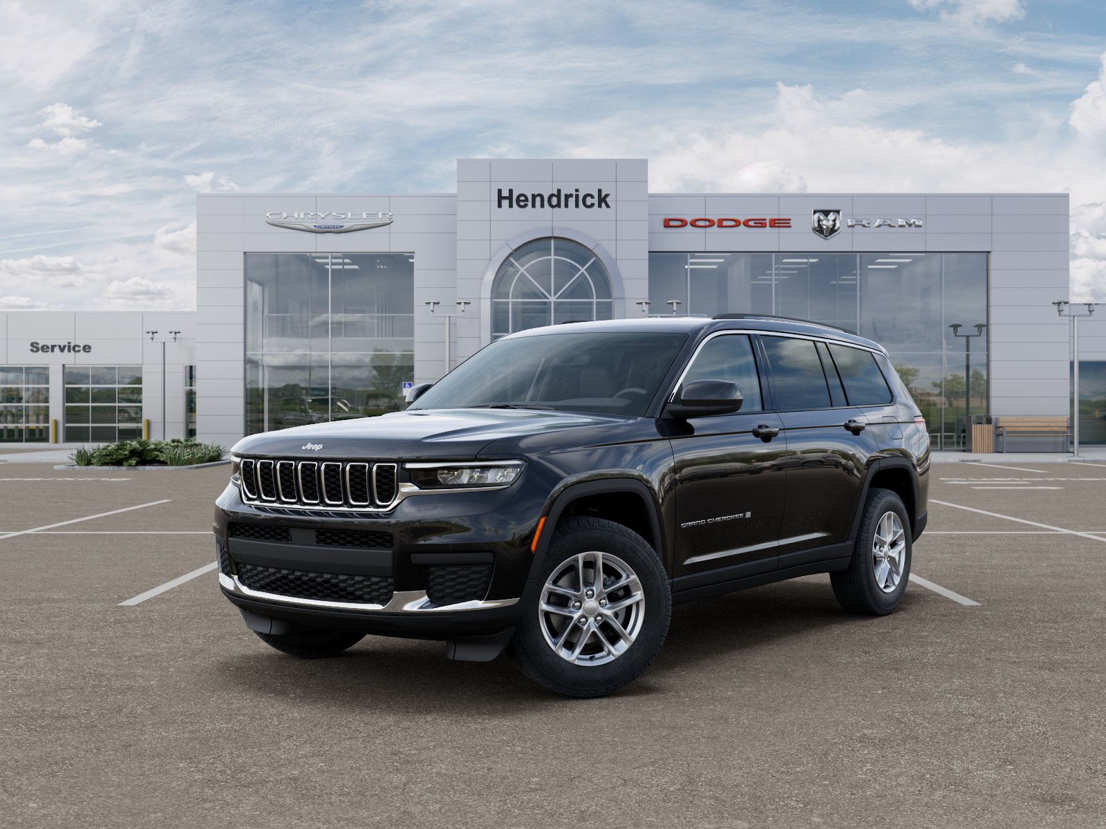New 2026 Diamond Black Crystal Pearl-Coat Exterior Paint Jeep Laredo X image 37