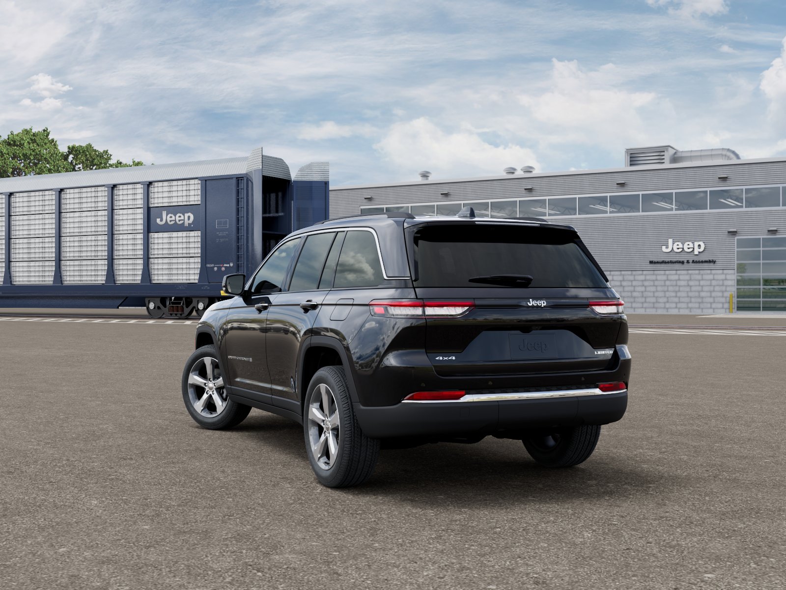 New 2026 Diamond Black Crystal Pearlcoat Jeep Limited image 29