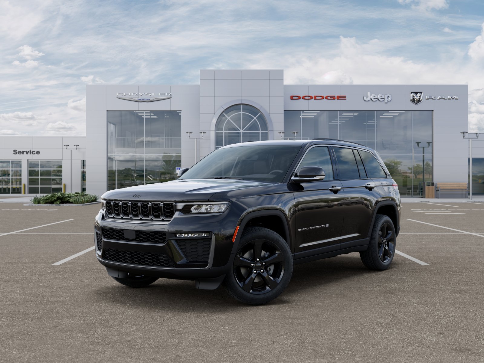 New 2026 Diamond Black Crystal Pearl-Coat Exterior Paint Jeep Limited image 44