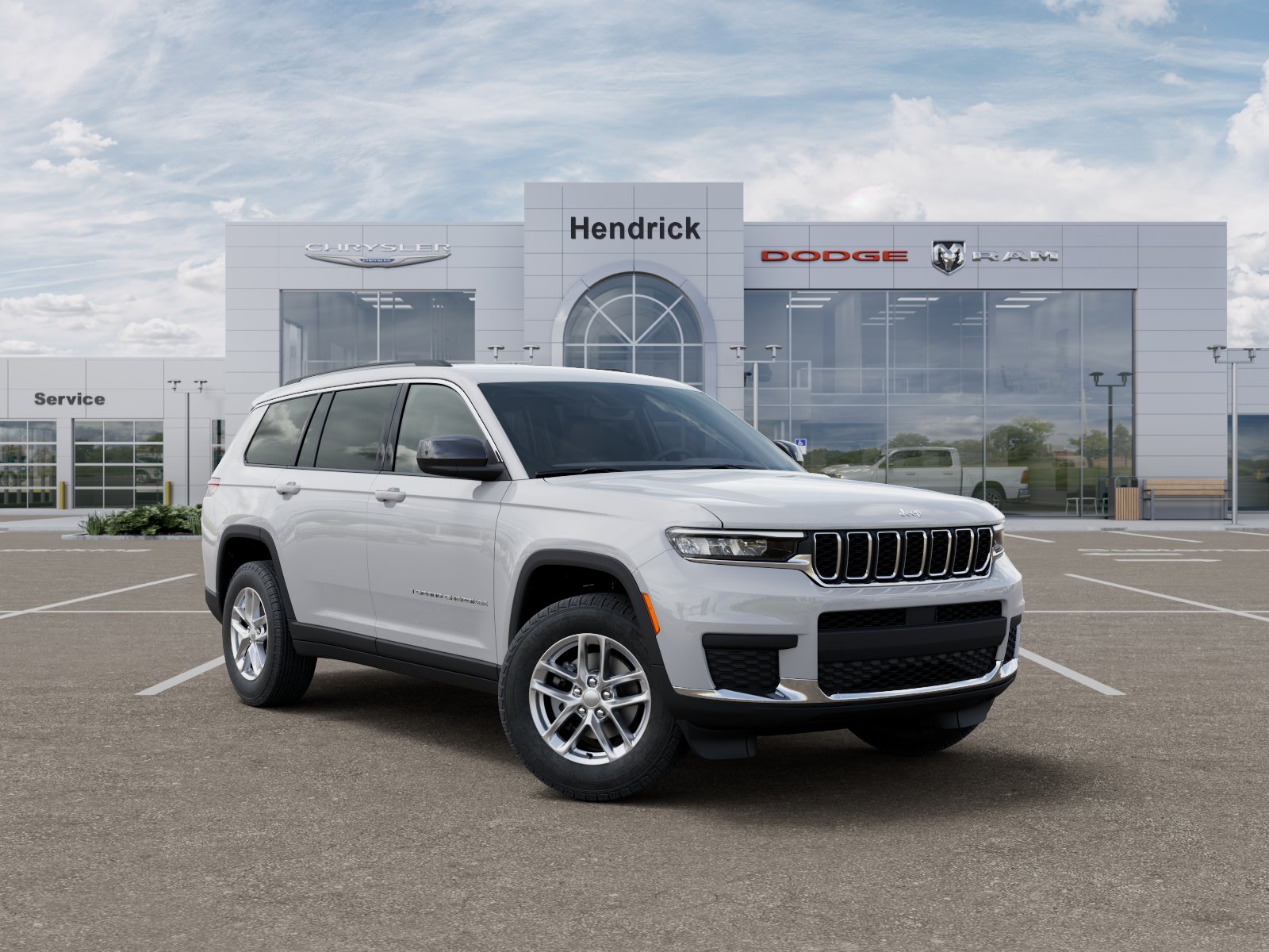 New 2026 Bright White Clearcoat Jeep Laredo image 61