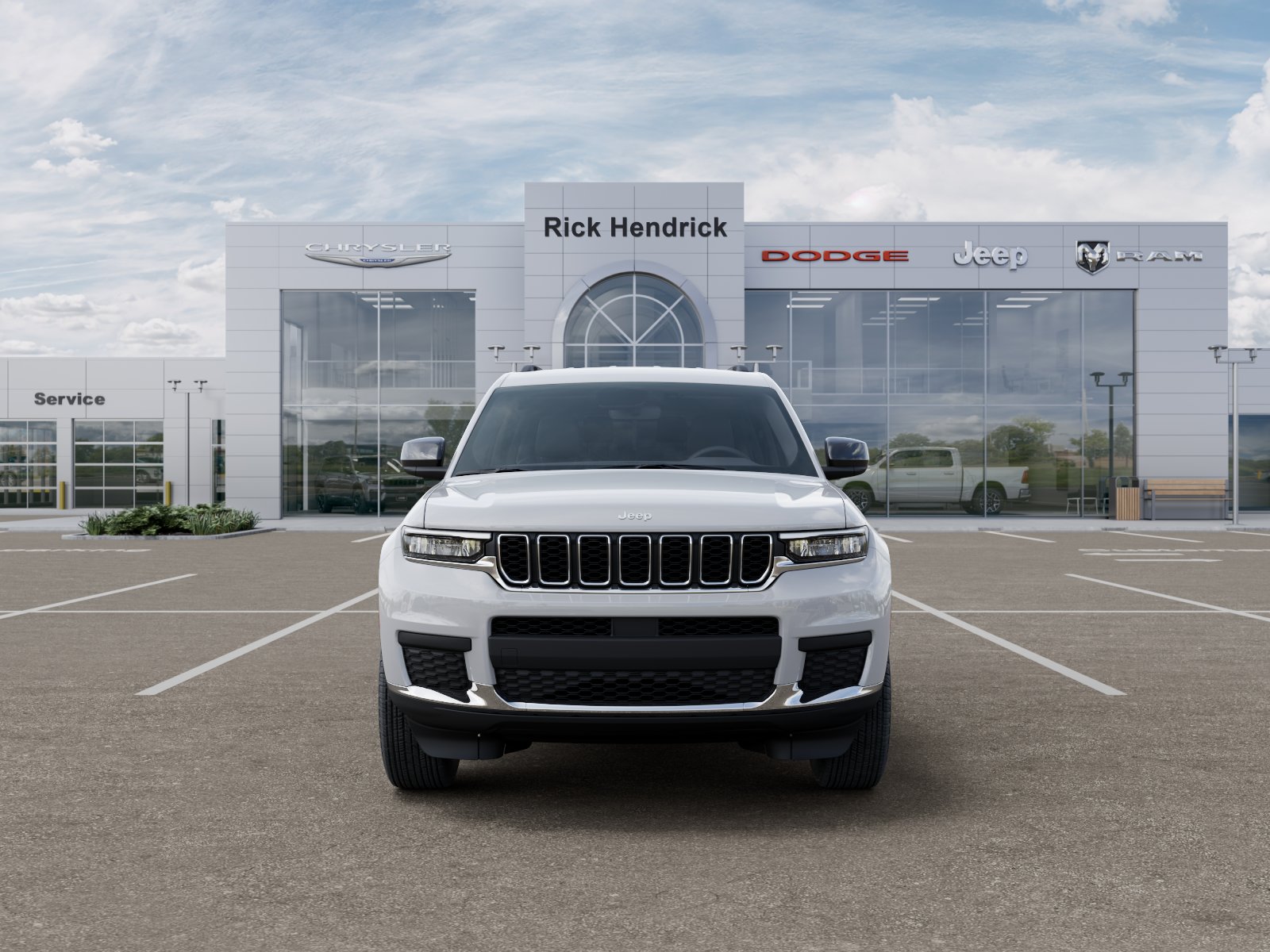 New 2026 Bright White Clear-Coat Exterior Paint Jeep Laredo X image 41