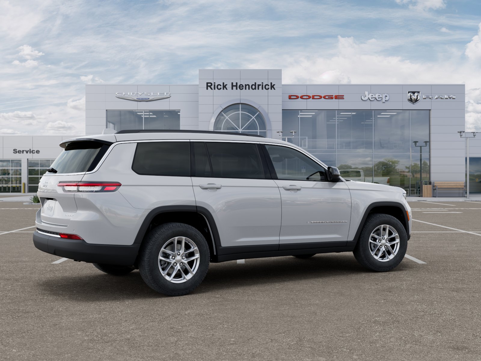 New 2026 Bright White Clear-Coat Exterior Paint Jeep Laredo X image 40