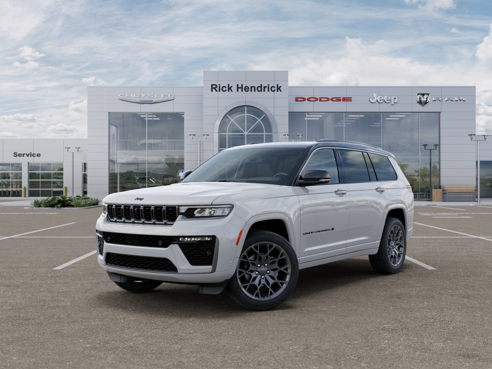 New 2026 Bright White Clear-Coat Exterior Paint Jeep Summit image 37