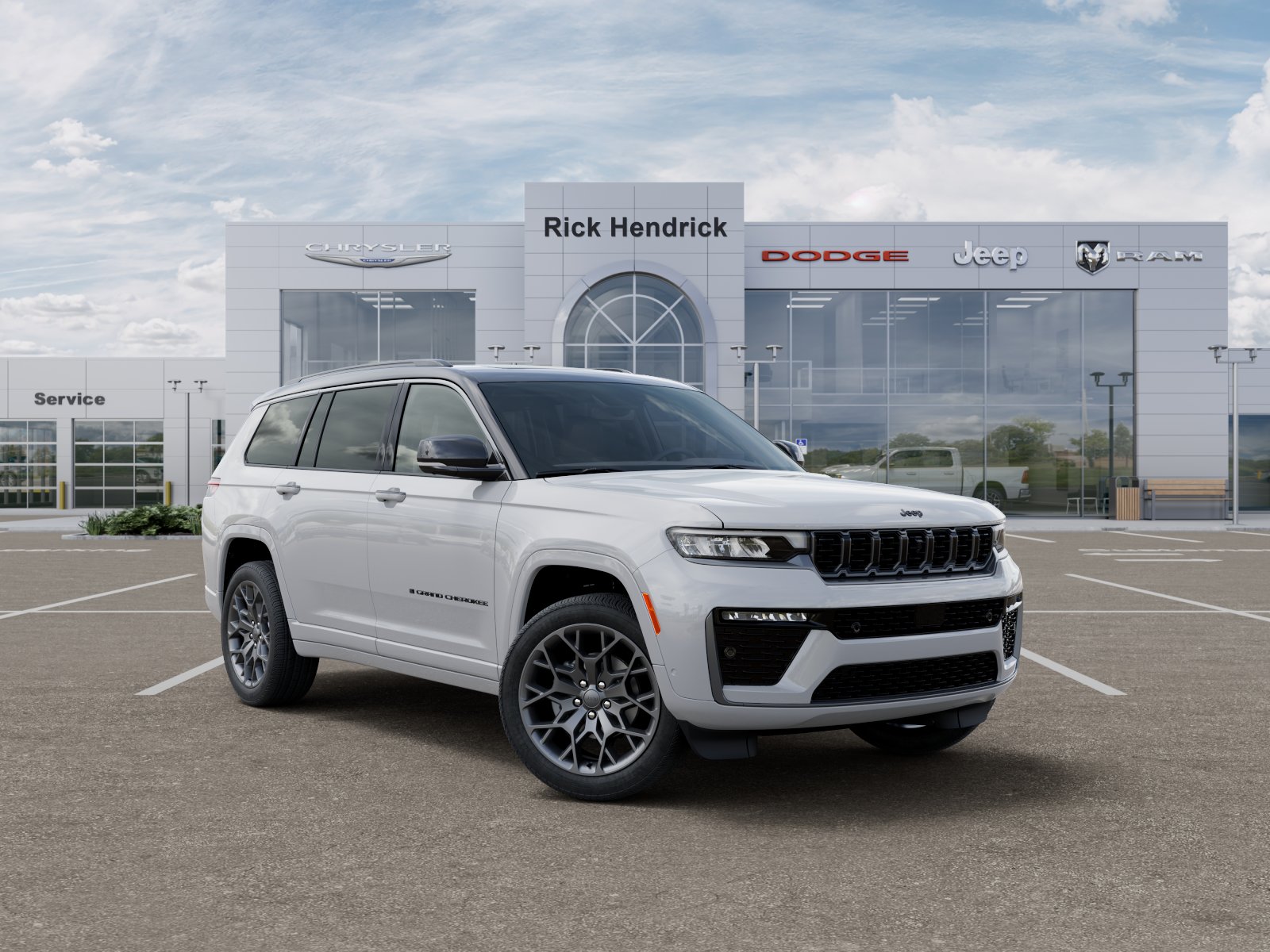 New 2026 Bright White Clear-Coat Exterior Paint Jeep Summit image 41