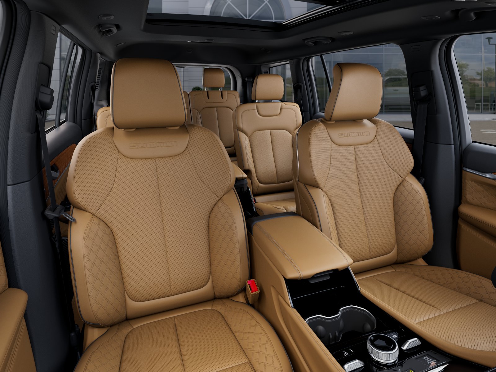 New 2026 Bright White Clear-Coat Exterior Paint Jeep Summit image 52