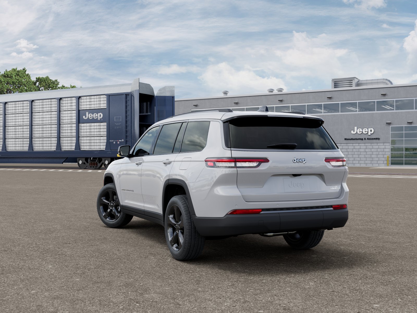 New 2026 Bright White Clear-Coat Exterior Paint Jeep Limited image 4
