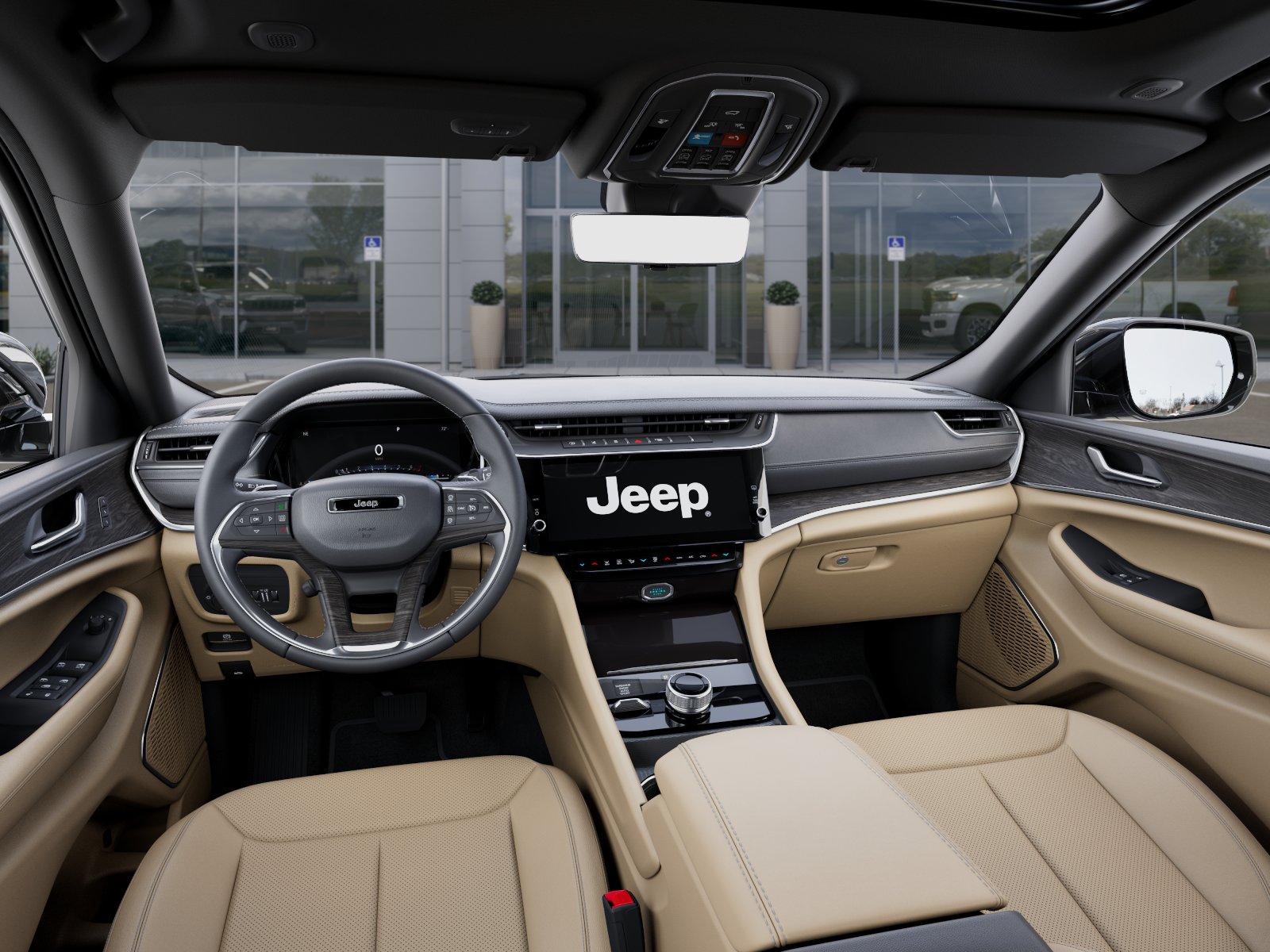 New 2026 Bright White Clear-Coat Exterior Paint Jeep Limited image 76
