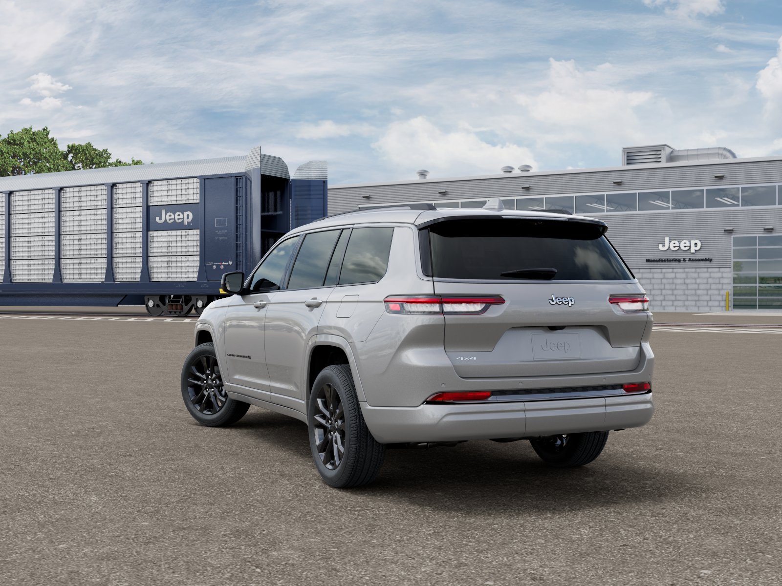 New 2026 Silver Zynith Exterior Paint Jeep Limited Reserve image 3