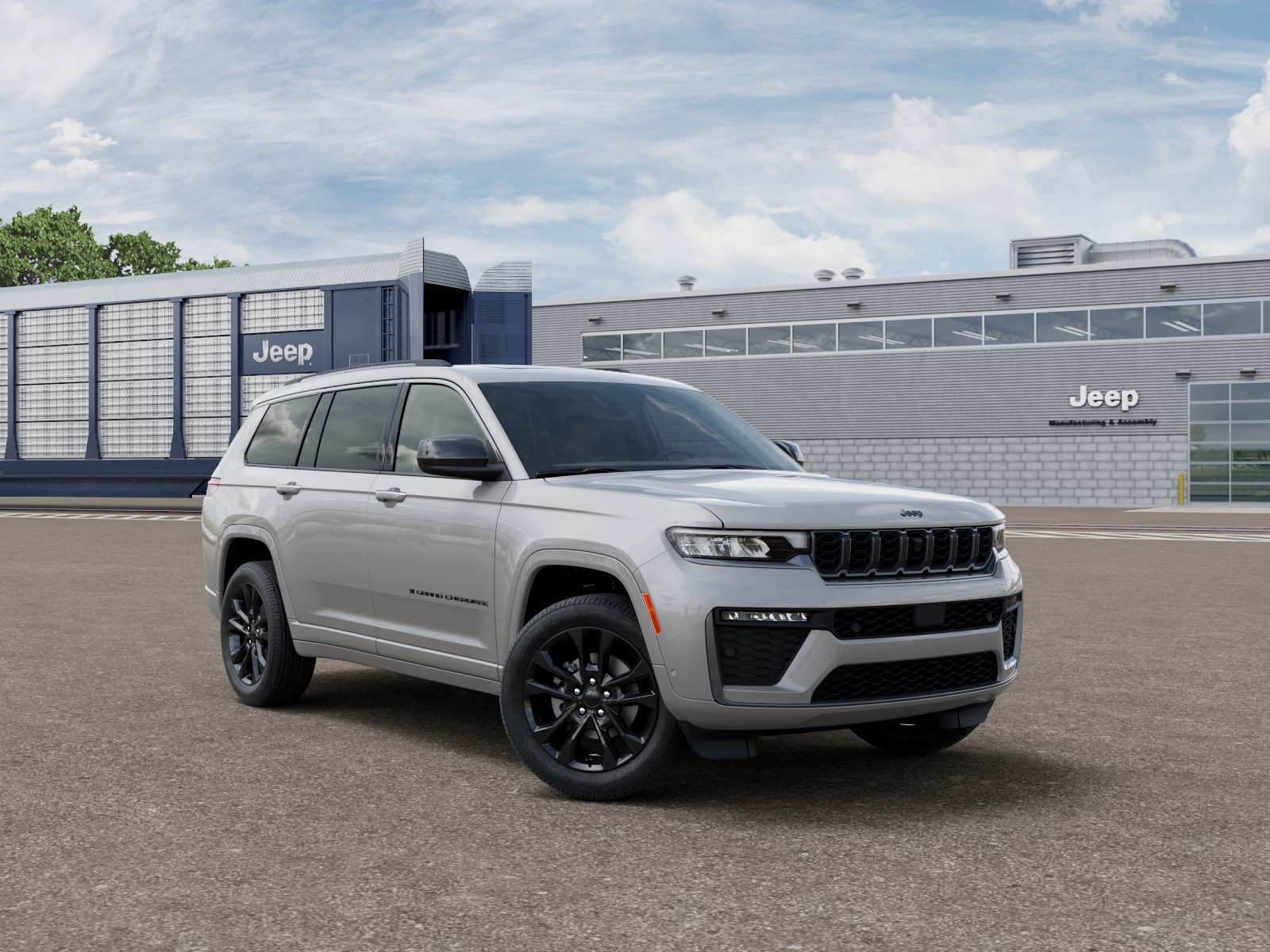 New 2026 Silver Zynith Exterior Paint Jeep Limited Reserve image 5