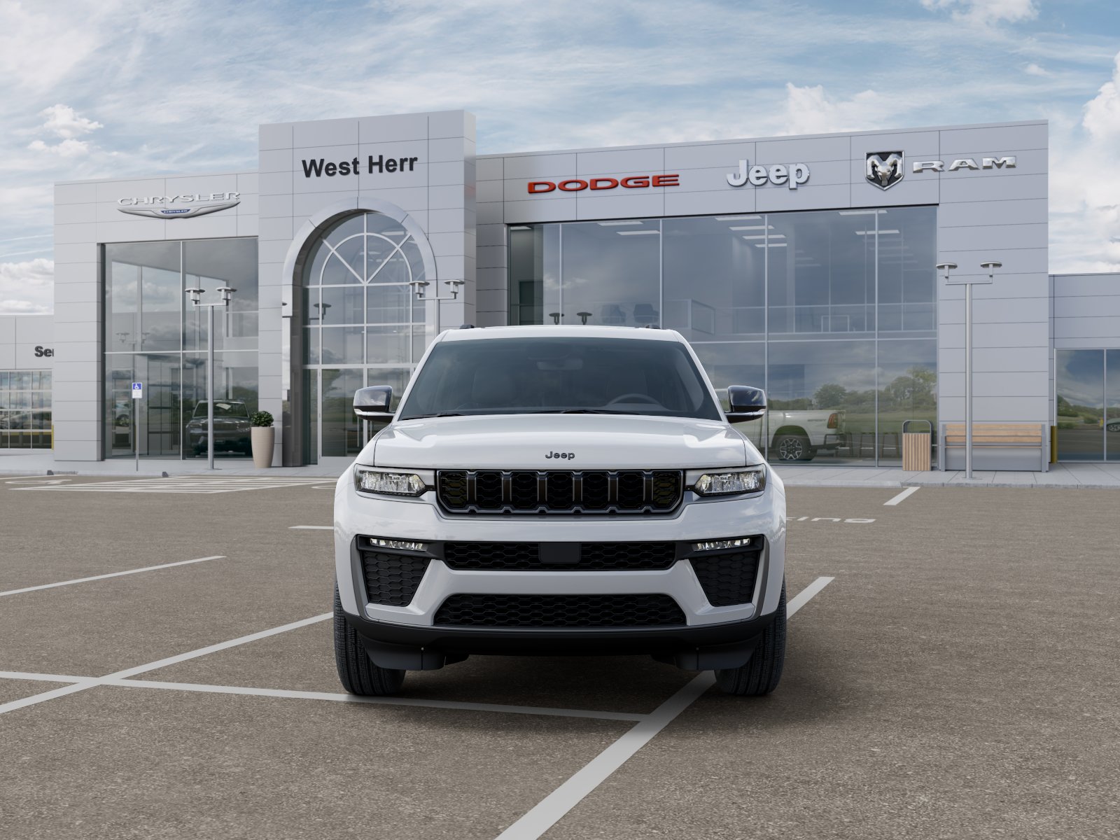 New 2026 Bright White Clear-Coat Exterior Paint Jeep GRAND CHEROKEE LIMITED 4X4 image 106