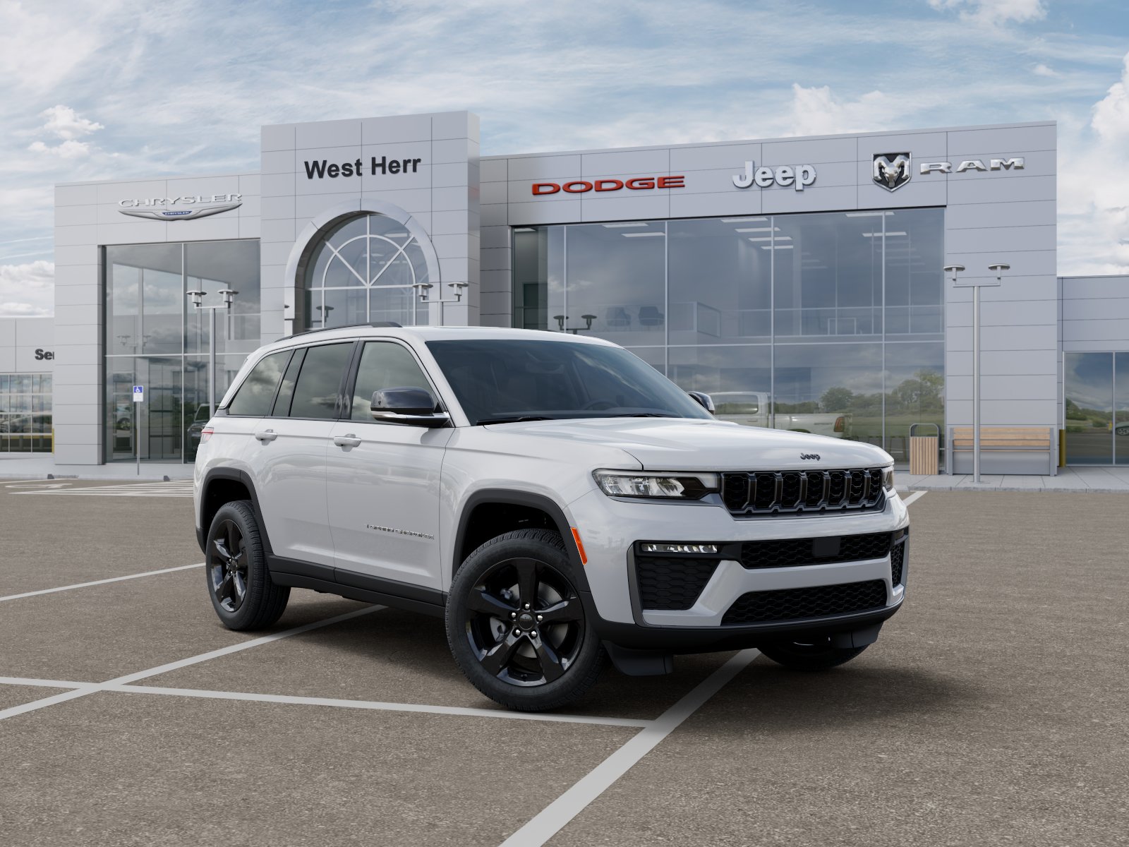New 2026 Bright White Clear-Coat Exterior Paint Jeep GRAND CHEROKEE LIMITED 4X4 image 105