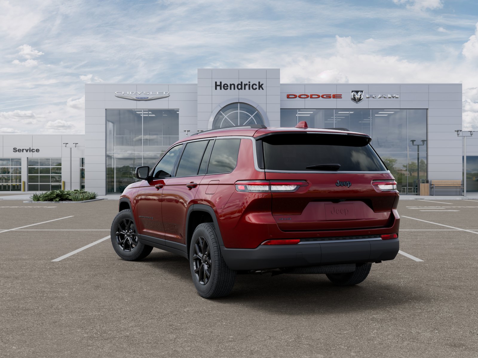 New 2026 Velvet Red Pearl-Coat Exterior Paint Jeep Laredo Altitude image 40