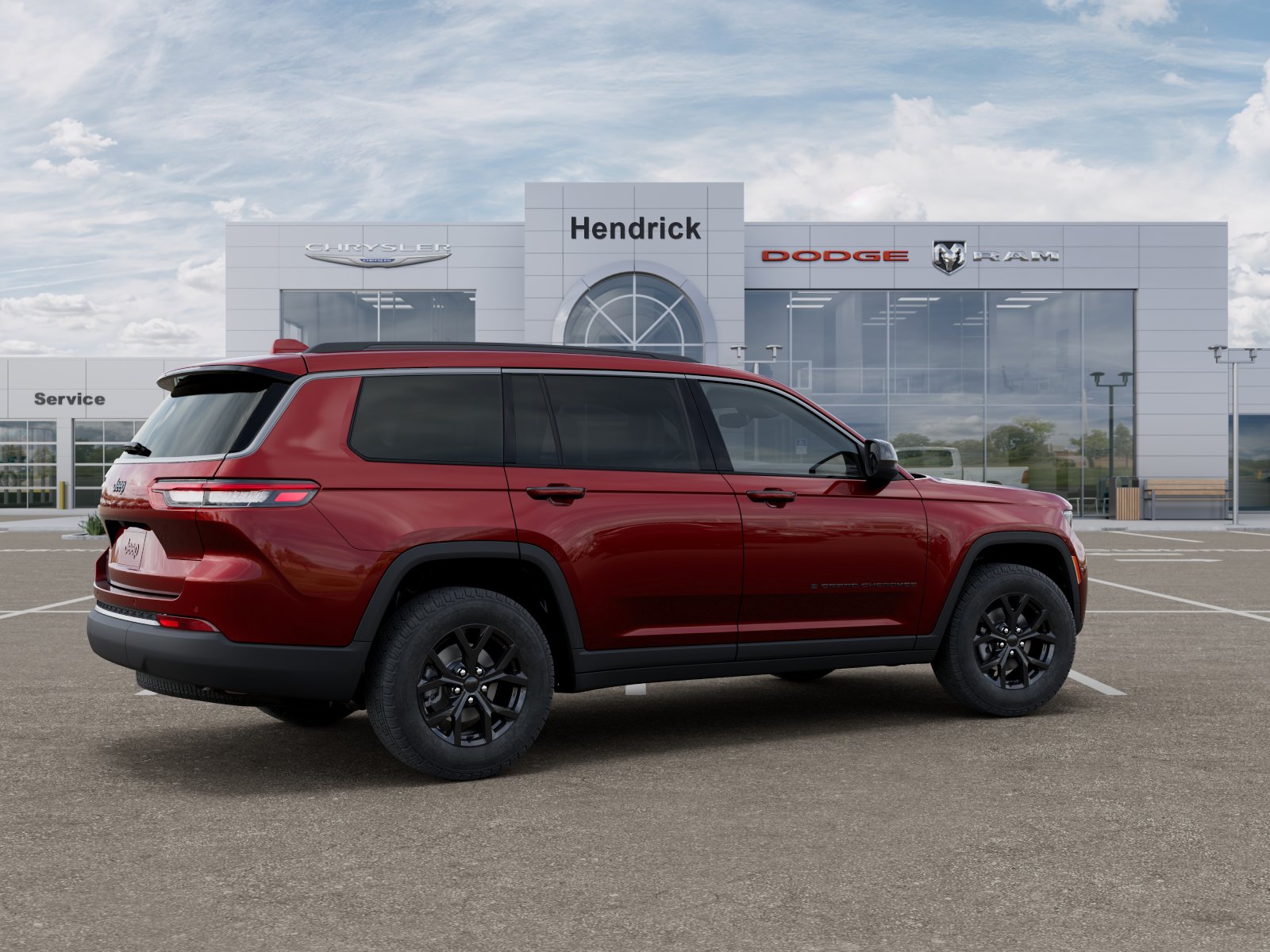 New 2026 Velvet Red Pearl-Coat Exterior Paint Jeep Laredo Altitude image 41