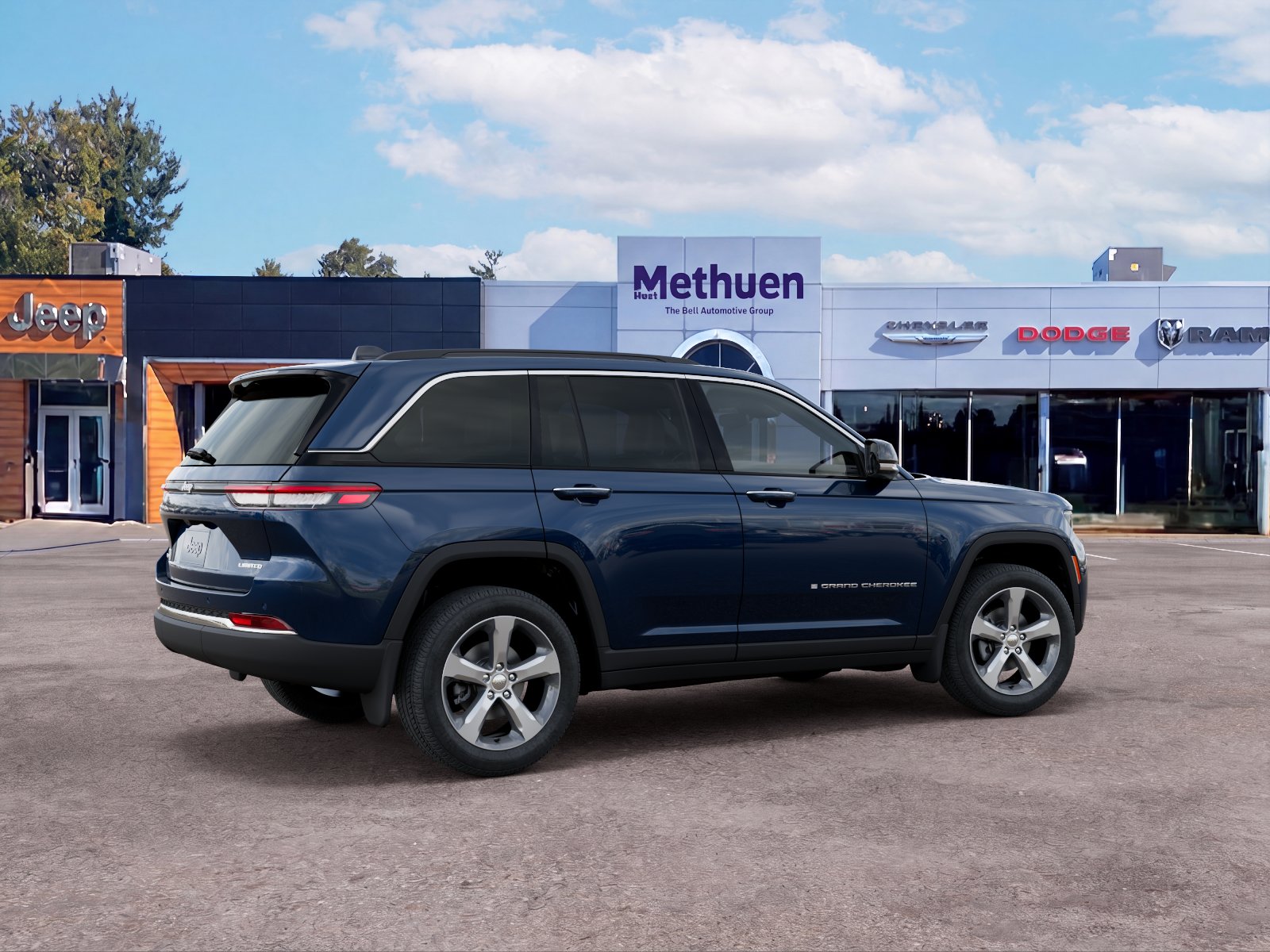 New 2026 Fathom Blue Pearl-Coat Exterior Paint Jeep Limited image 30