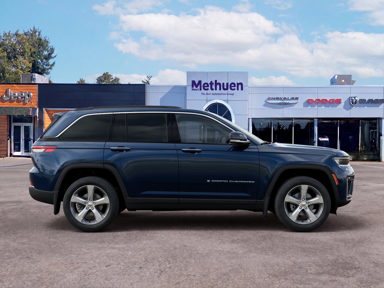 New 2026 Fathom Blue Pearl-Coat Exterior Paint Jeep Limited image 47