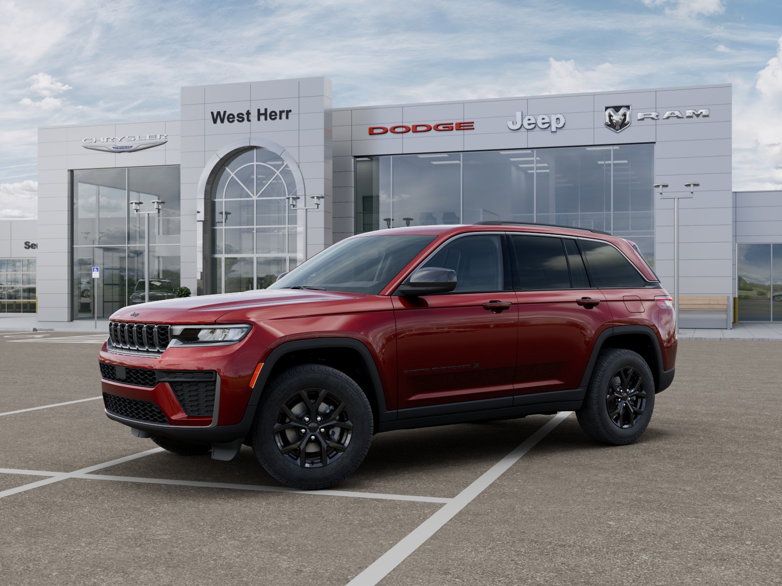 New 2026 Velvet Red Pearlcoat Jeep Laredo Altitude image 2