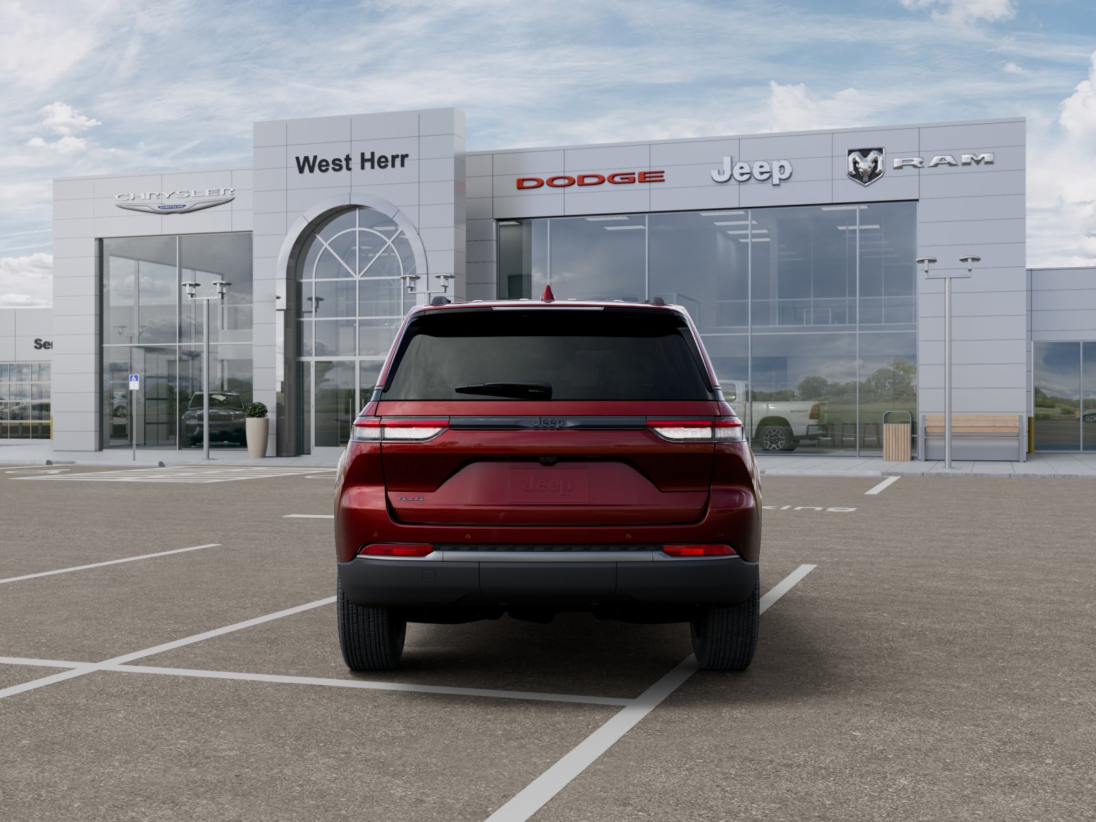 New 2026 Velvet Red Pearlcoat Jeep Laredo Altitude image 7