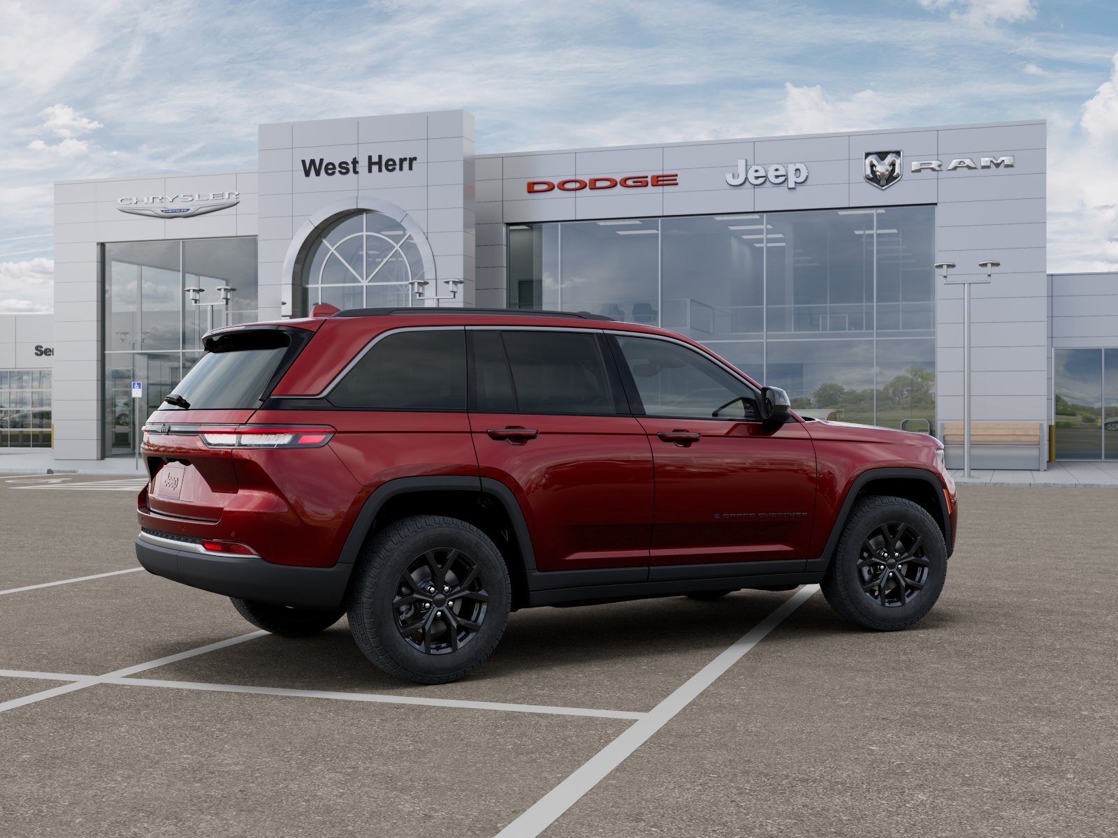New 2026 Velvet Red Pearlcoat Jeep Laredo Altitude image 4