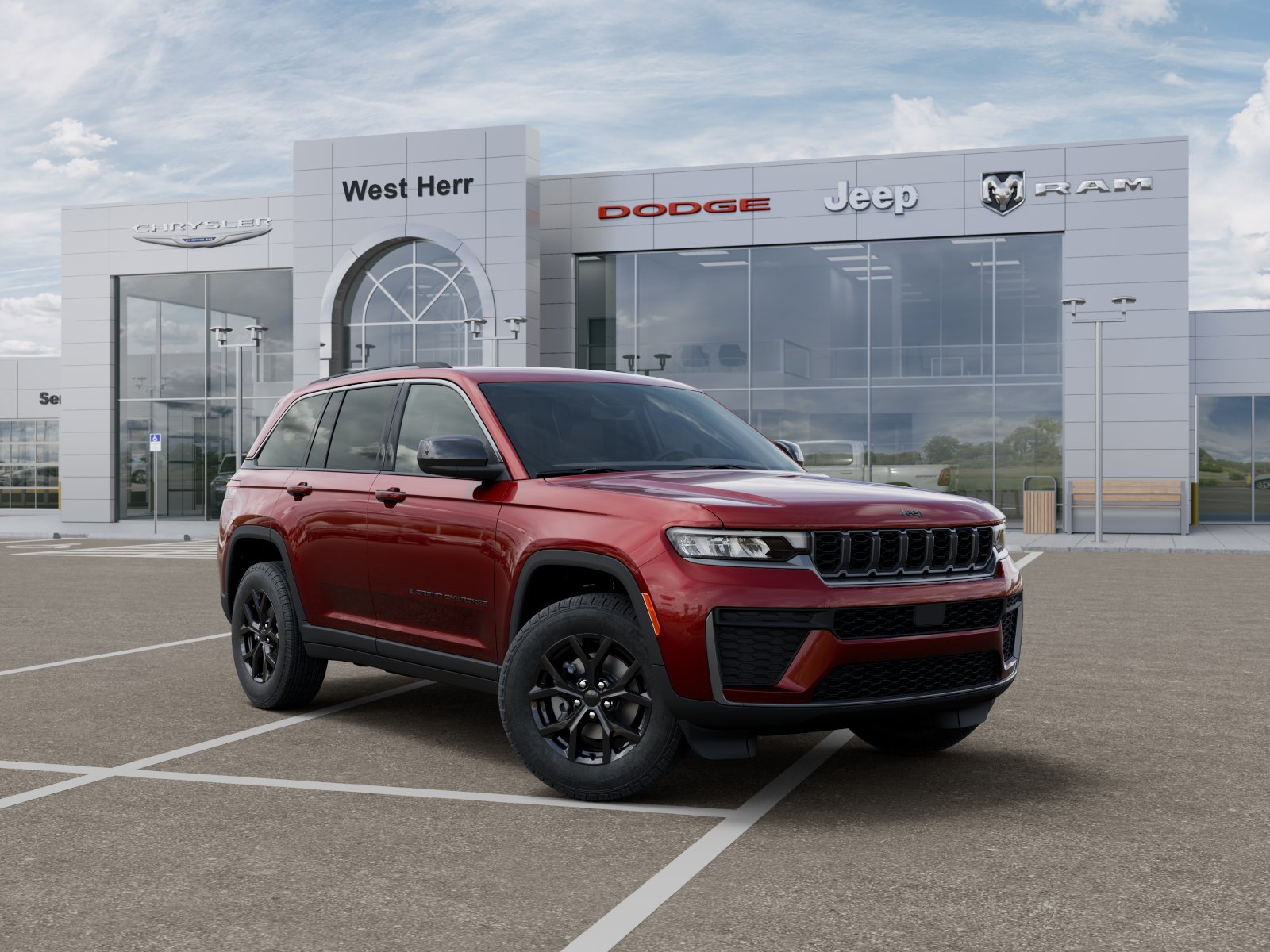 New 2026 Velvet Red Pearlcoat Jeep Laredo Altitude image 5