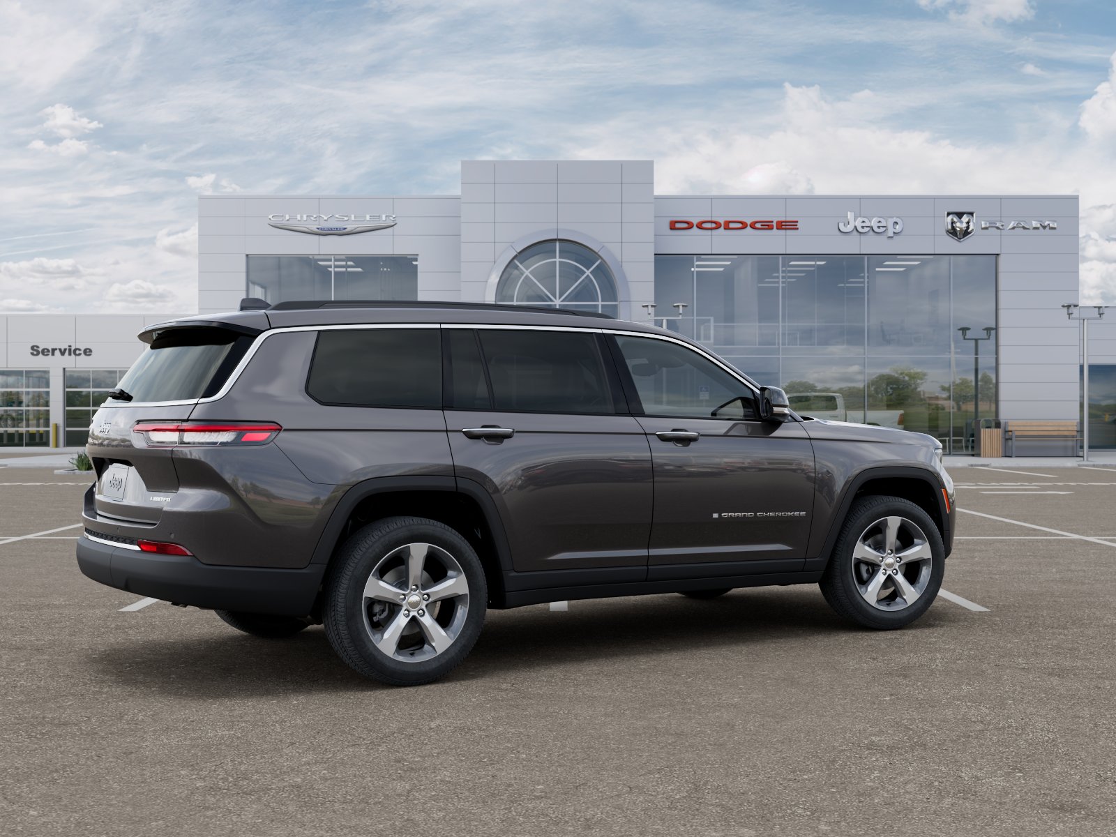 New 2026 Baltic Gray Metallic Clear-Coat Exterior Paint Jeep Limited image 30