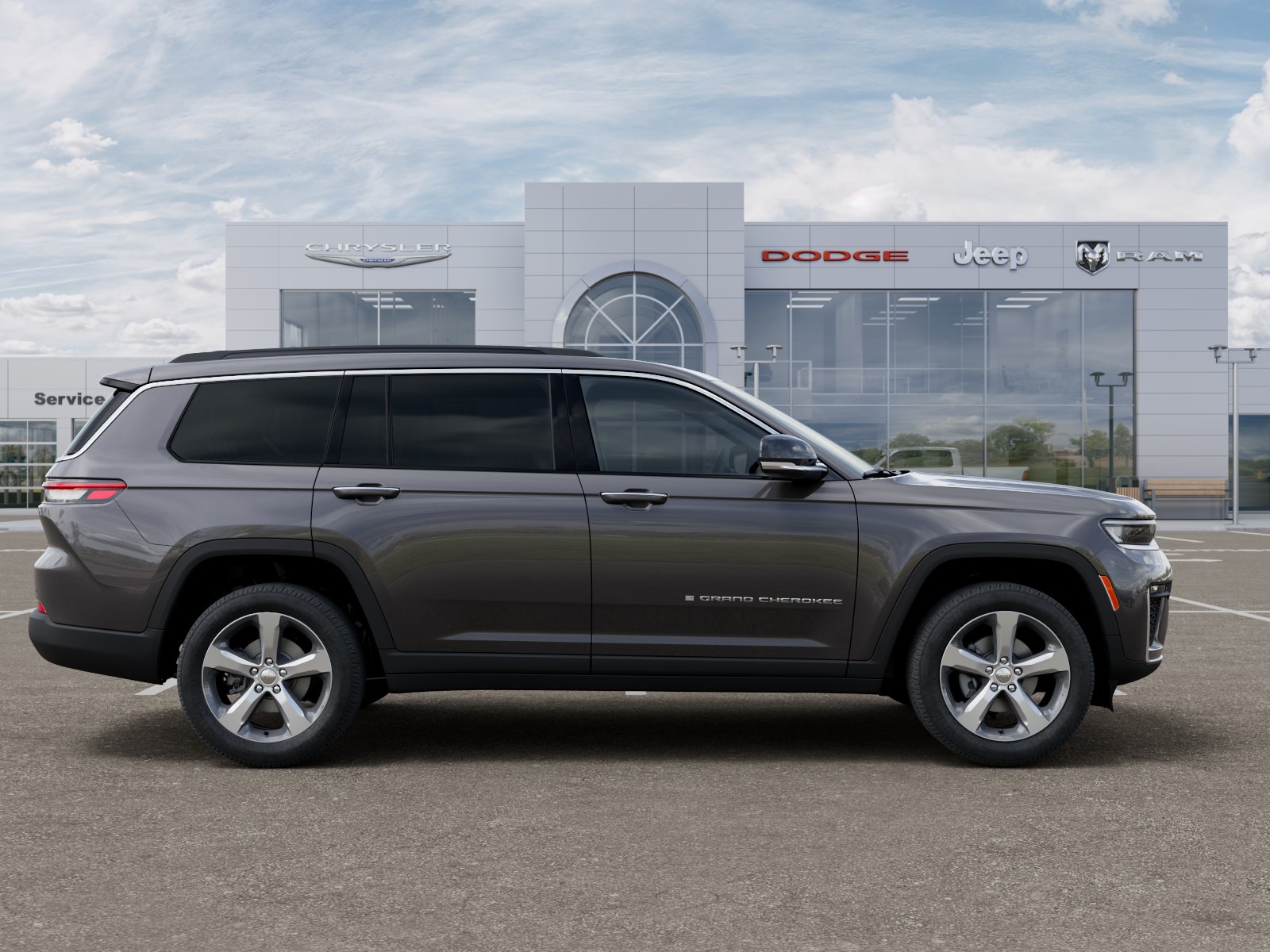New 2026 Baltic Gray Metallic Clear-Coat Exterior Paint Jeep Limited image 47