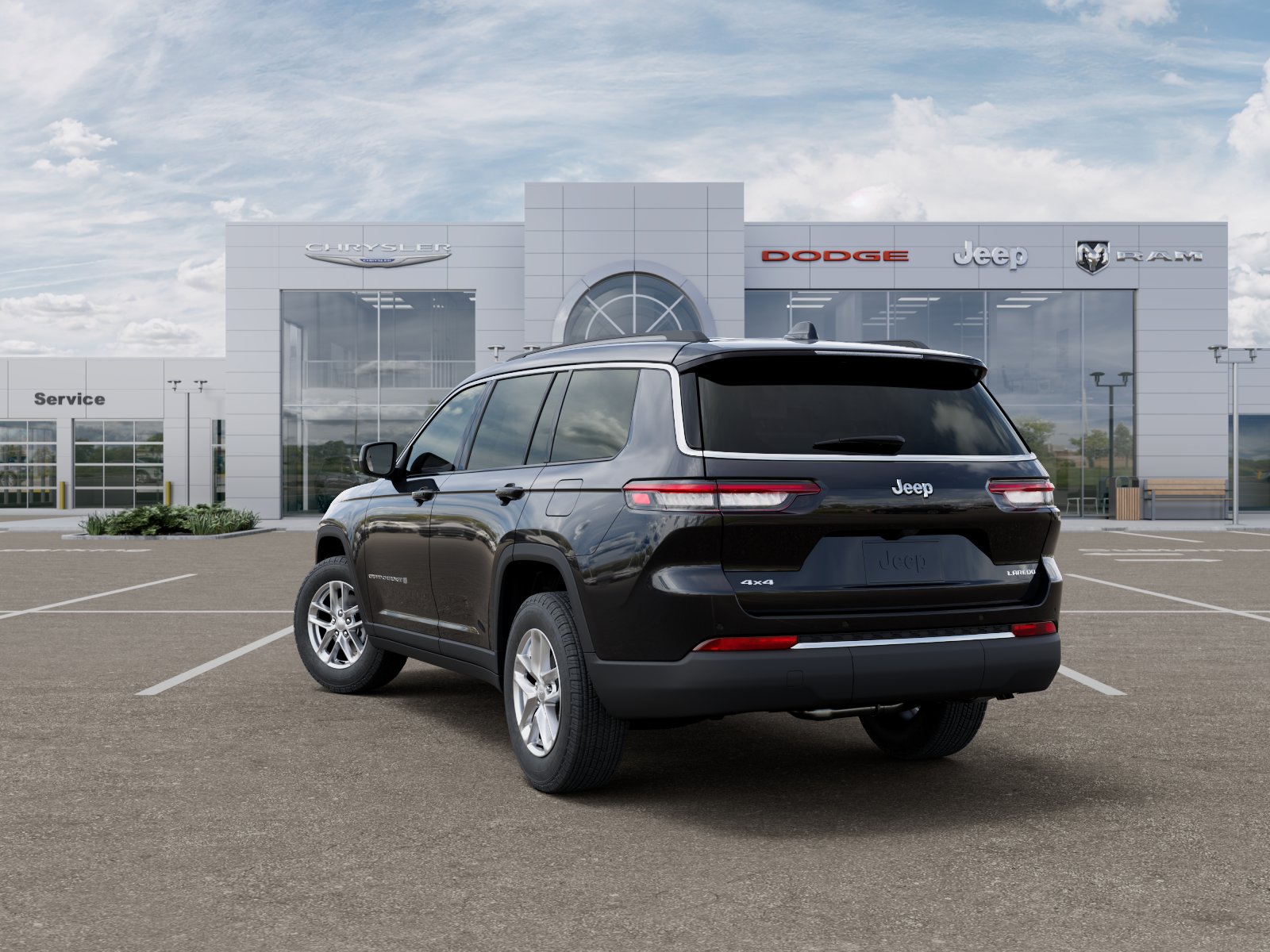 New 2026 Diamond Black Crystal Pearlcoat Jeep Laredo X image 44