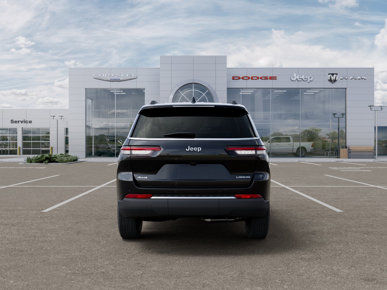 New 2026 Diamond Black Crystal Pearlcoat Jeep Laredo X image 45