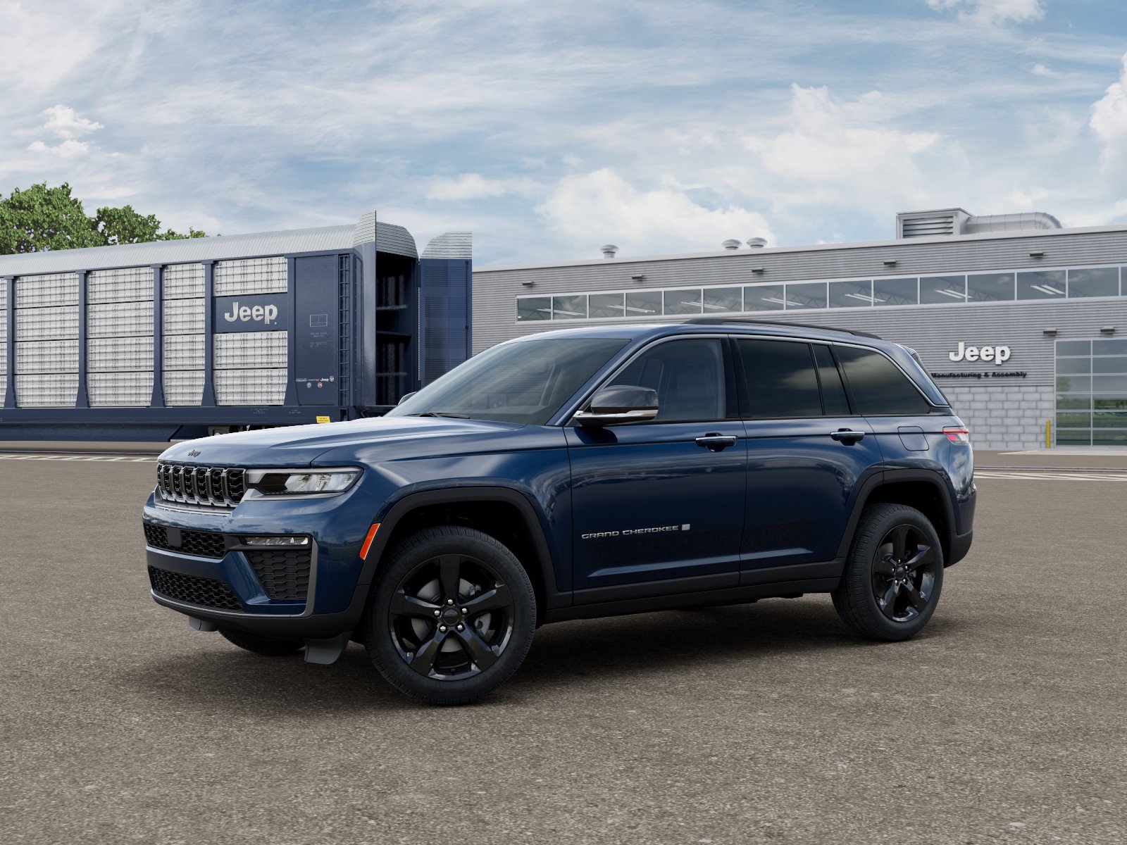 New 2026 Fathom Blue Pearlcoat Jeep Limited image 2