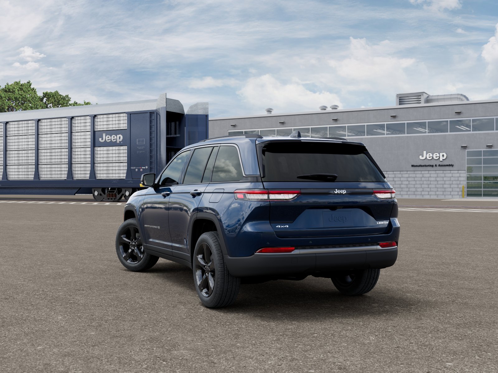New 2026 Fathom Blue Pearlcoat Jeep Limited image 3
