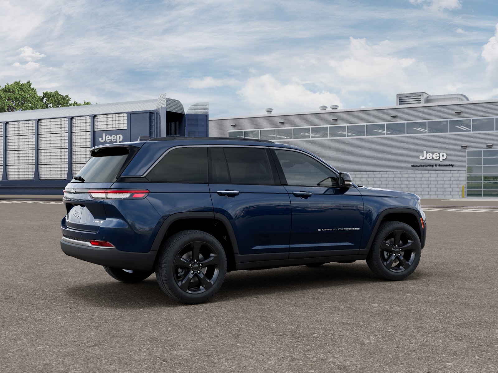 New 2026 Fathom Blue Pearlcoat Jeep Limited image 4