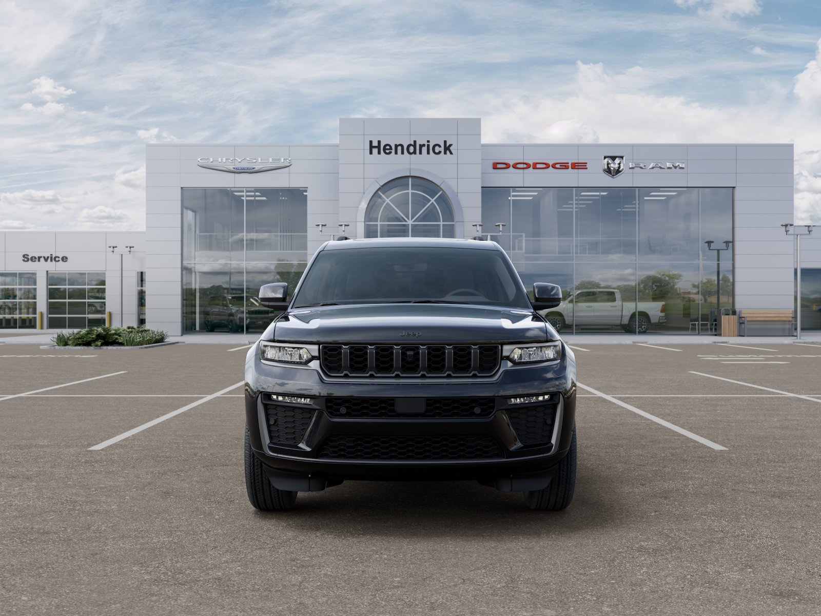 New 2026 Diamond Black Crystal Pearl-Coat Exterior Paint Jeep Limited Reserve image 6