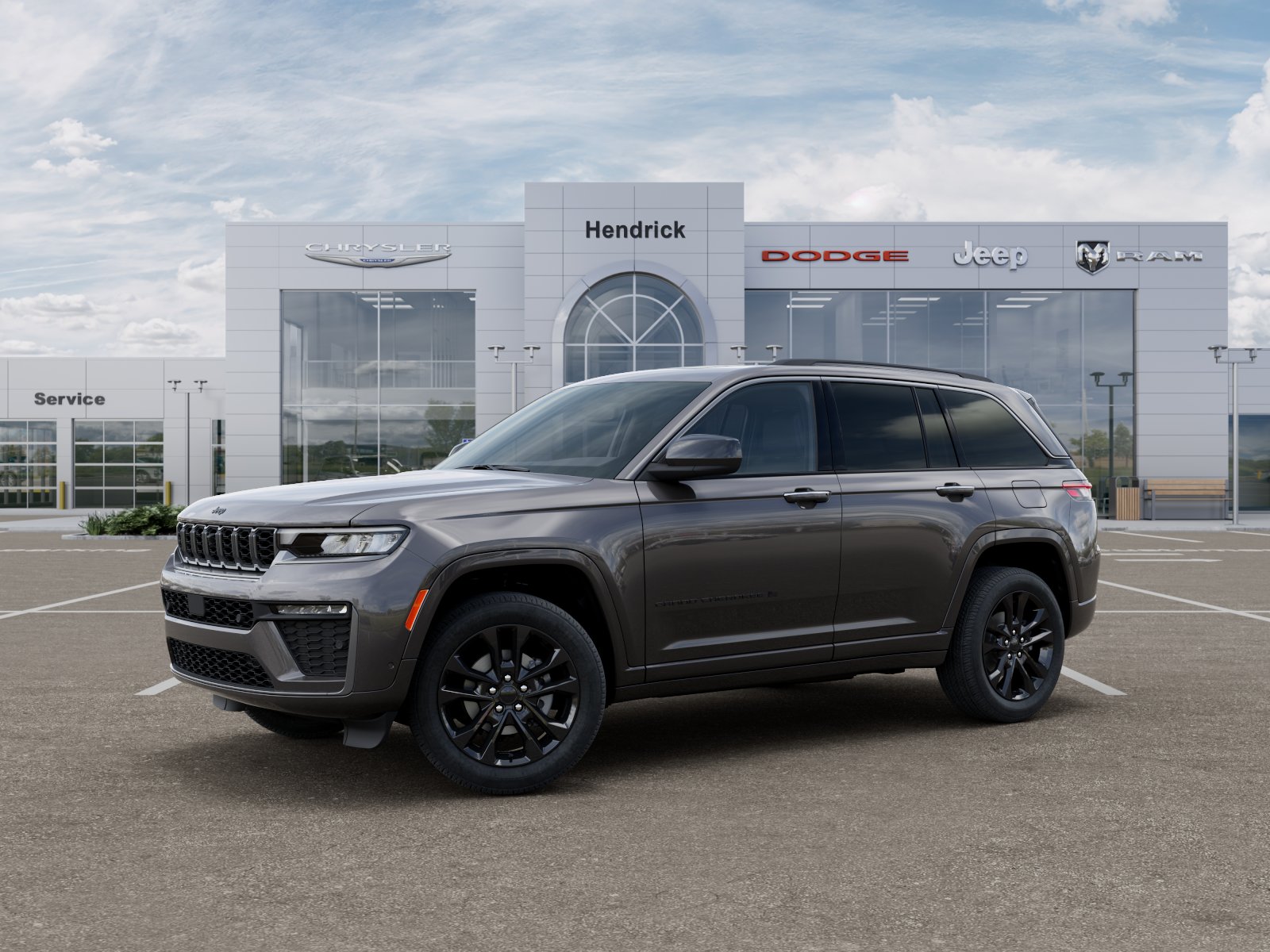 New 2026 Baltic Gray Metallic Clear-Coat Exterior Paint Jeep Limited Reserve image 38