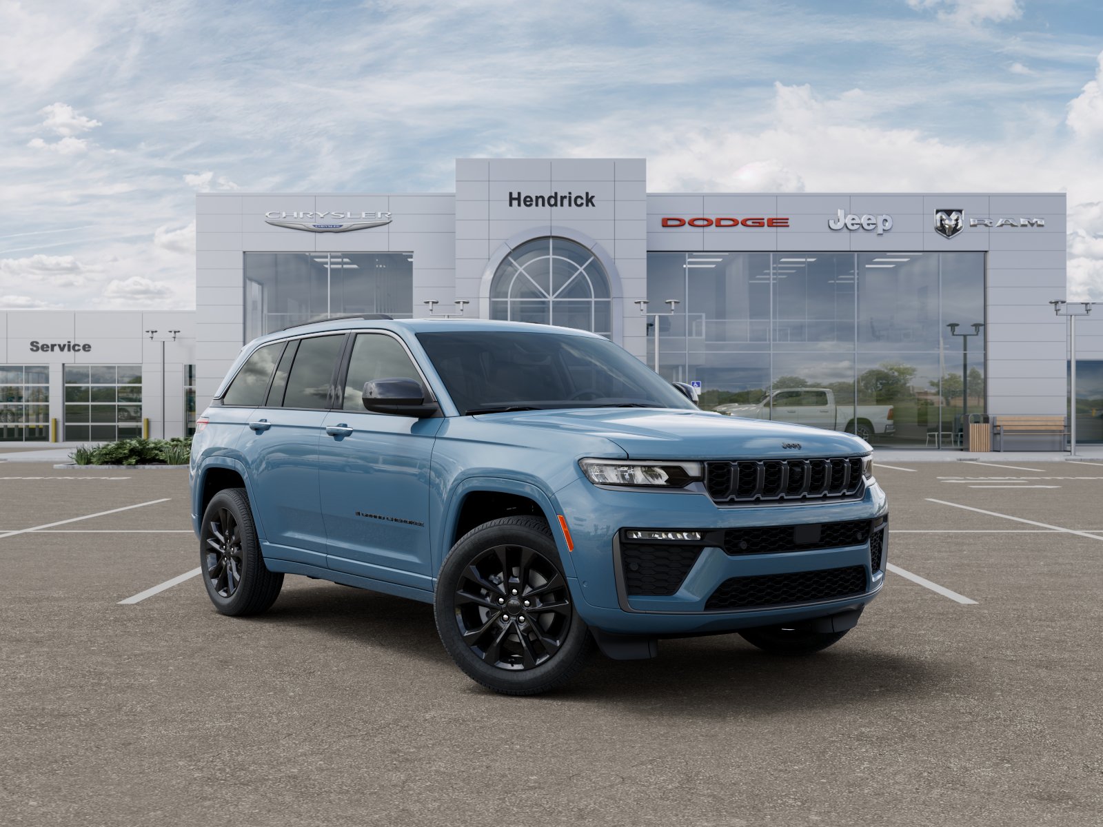 New 2026 Steel Blue Exterior Paint Jeep Limited Reserve image 36