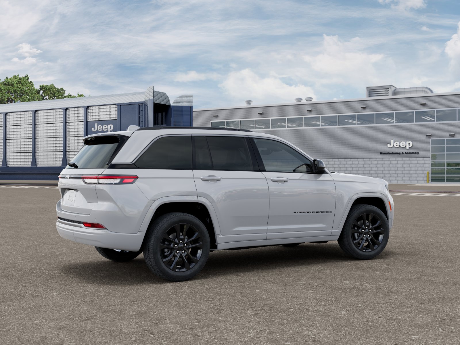 New 2026 Bright White Clear-Coat Exterior Paint Jeep Limited image 5