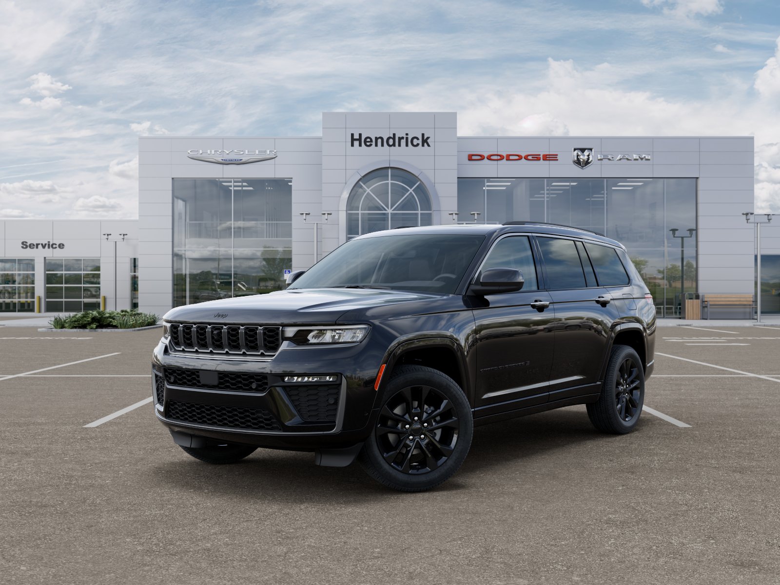 New 2026 Diamond Black Crystal Pearl-Coat Exterior Paint Jeep Limited Reserve image 38
