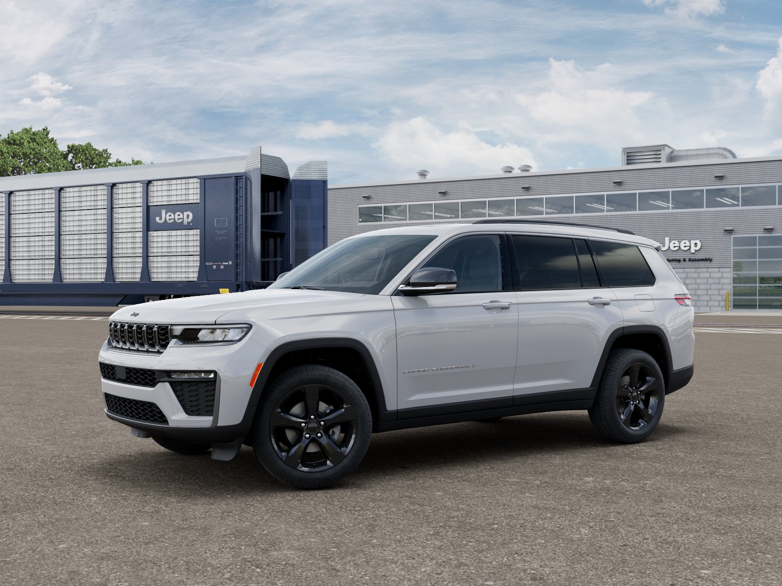New 2026 Bright White Clearcoat Jeep Limited image 2