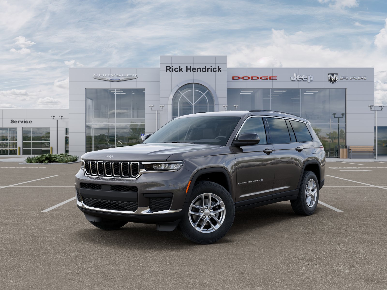 New 2026 Baltic Gray Metallic Clear-Coat Exterior Paint Jeep Laredo X image 37
