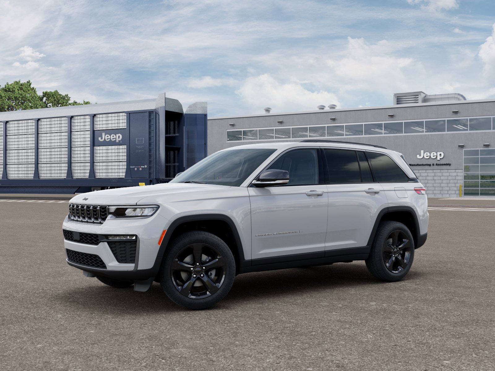 New 2026 Bright White Clearcoat Jeep Limited image 2