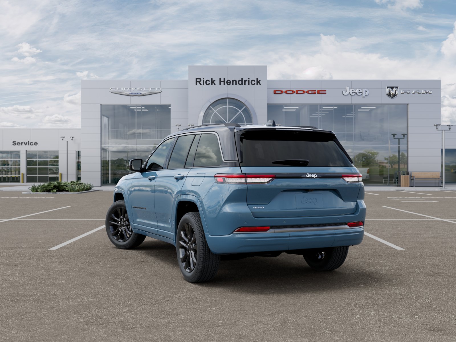 New 2026 Steel Blue Exterior Paint Jeep Limited Reserve image 3