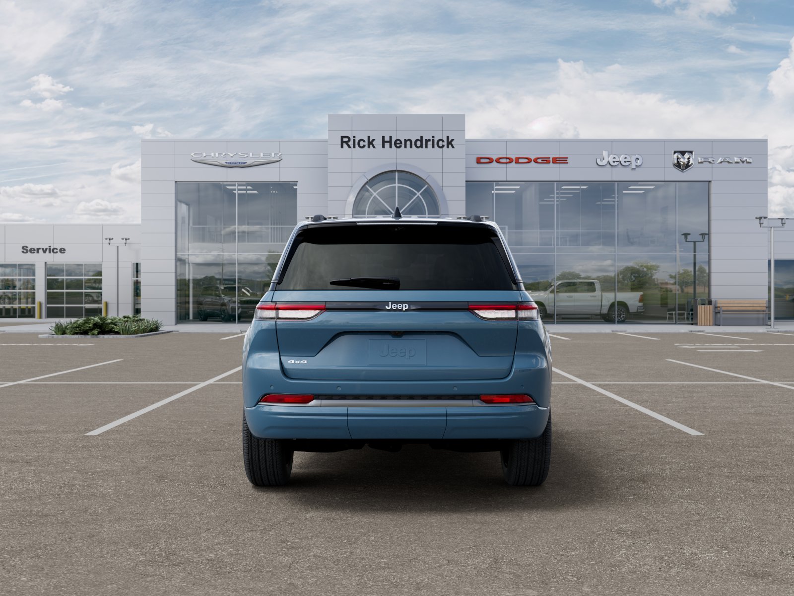 New 2026 Steel Blue Exterior Paint Jeep Limited Reserve image 7
